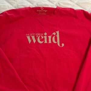 Pink Graphic Sweatshirt